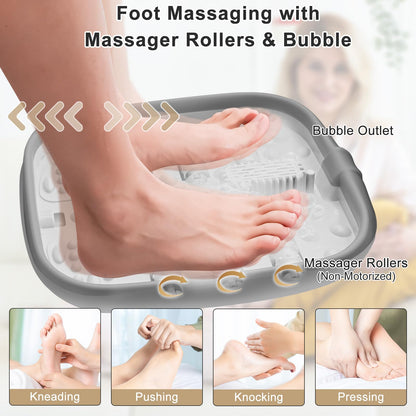 Unifull foot spa remote control and digital display interface