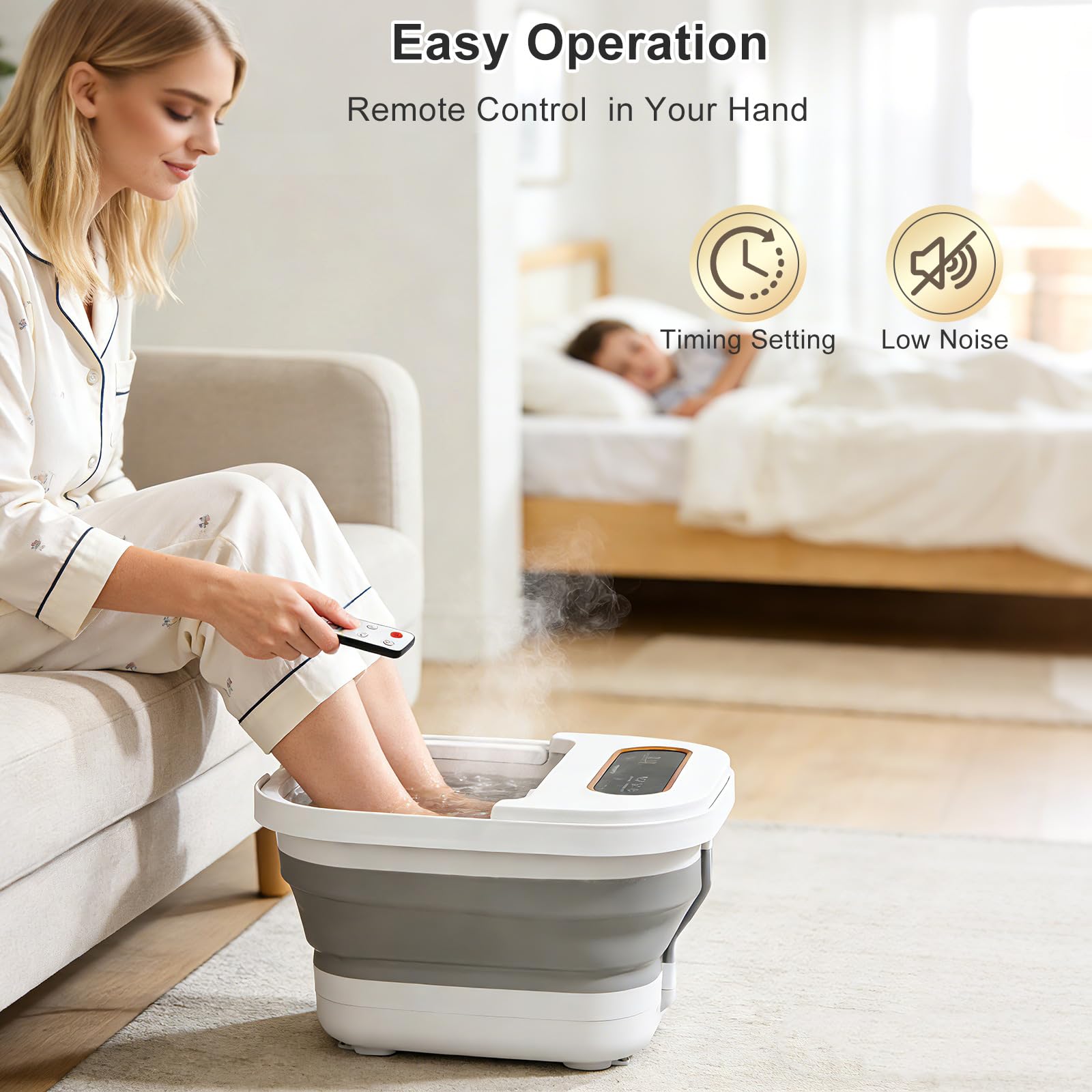 Pedicure kit accessories included with Unifull foot spa