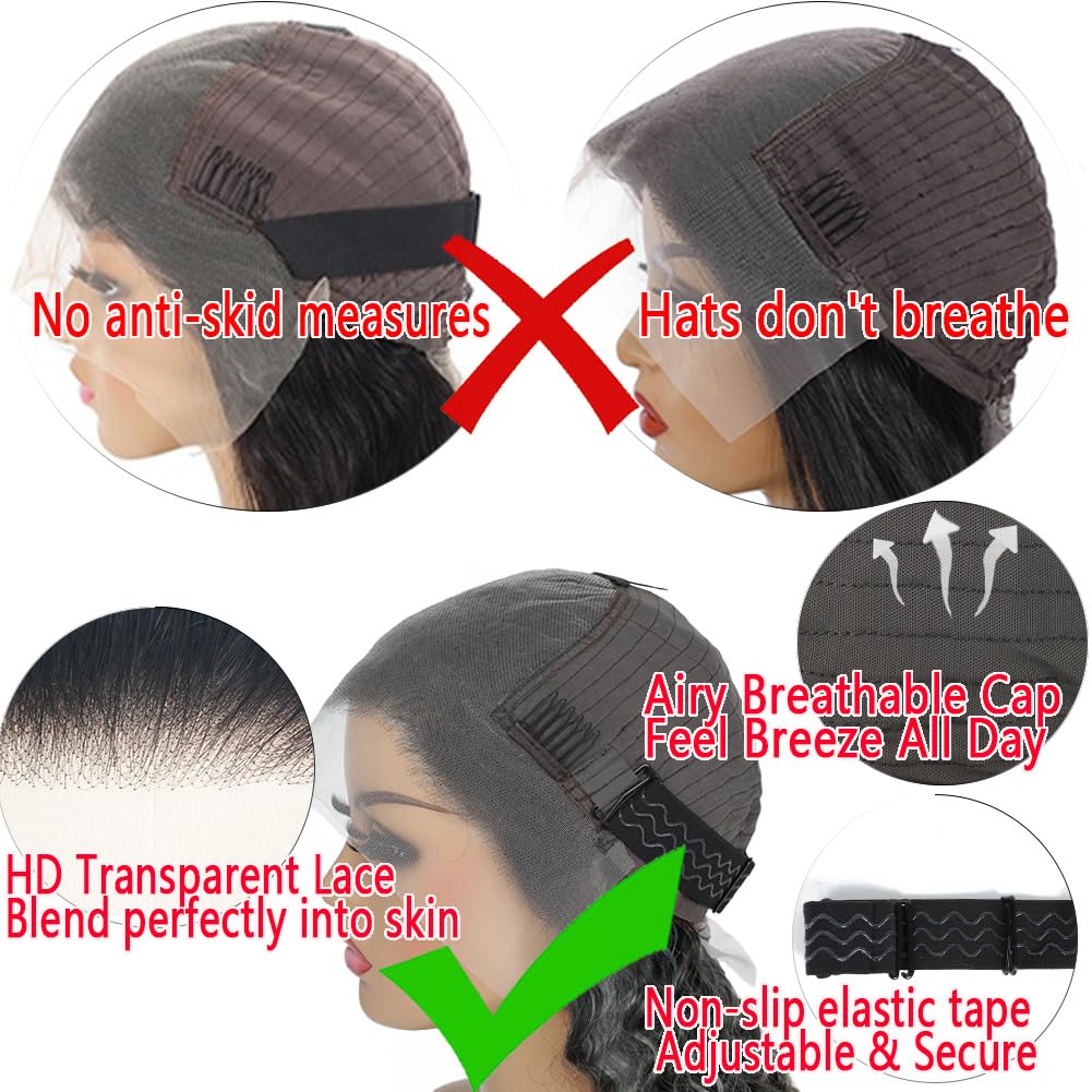 Ownrose HD transparent Swiss lace close up on 13x6 lace frontal area