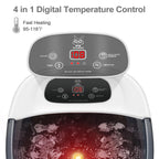 MoodRelish foot massager basin interior with 22 removable rollers