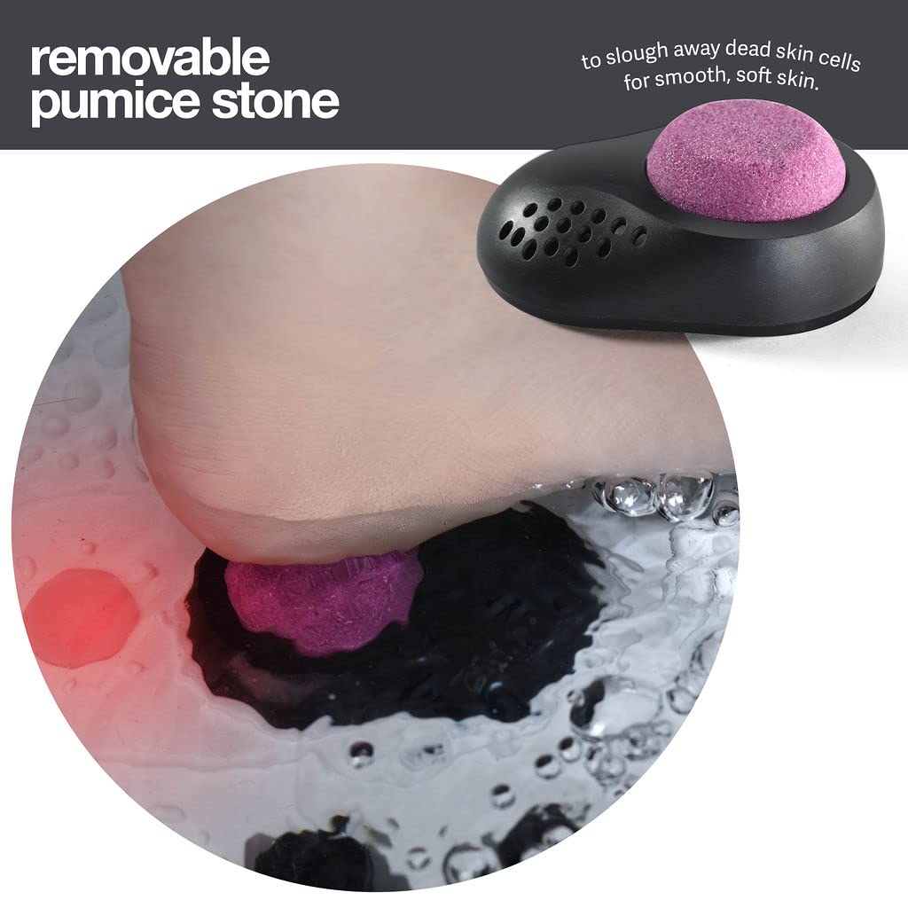 Close up of Medical King foot spa massage rollers