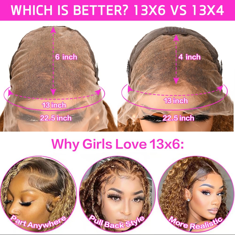 Detailed view of the pre plucked hairline and baby hairs on the HD lace frontal unit.