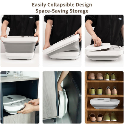 Unifull foot spa storage mode folded for compact space