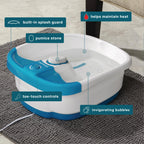 Homedics foot spa with removable pumice stone accessory