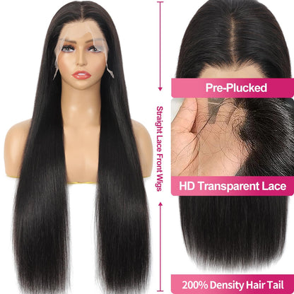 Detailed shot of the pre plucked glueless lace frontal construction with baby hairs