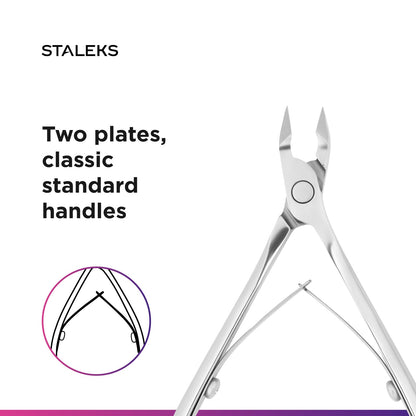 Staleks Pro cuticle tool tip precision view