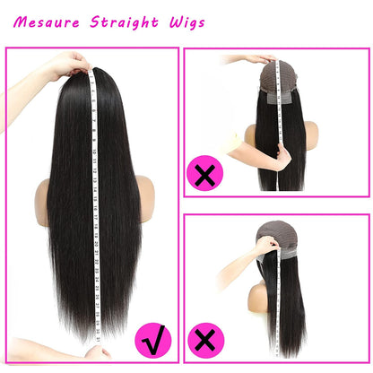 Premium imported lace front wig packaged neatly showing authentic virgin hair quality