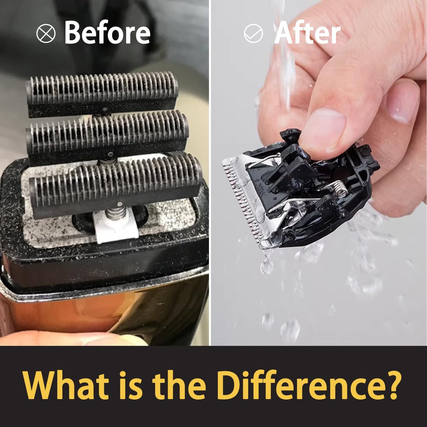 Authentic imported Opove trimmer blade lubricant with included cleaning brushes for tool care.