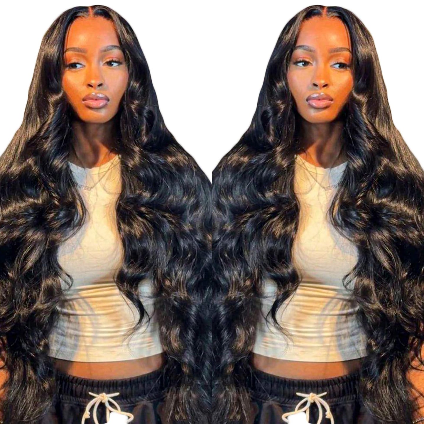 Authentic USA imported bunGiol human hair wig packaging details