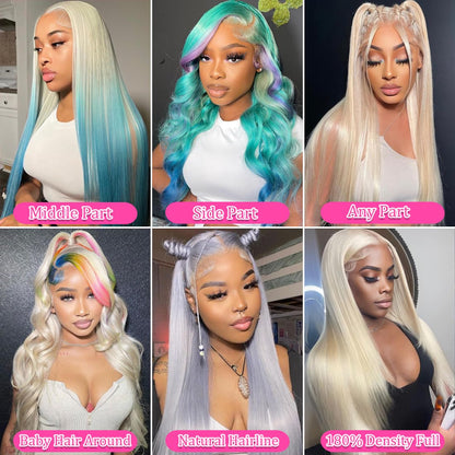LETMIEO human hair wig packaged showing authentic texture and premium blonde coloration