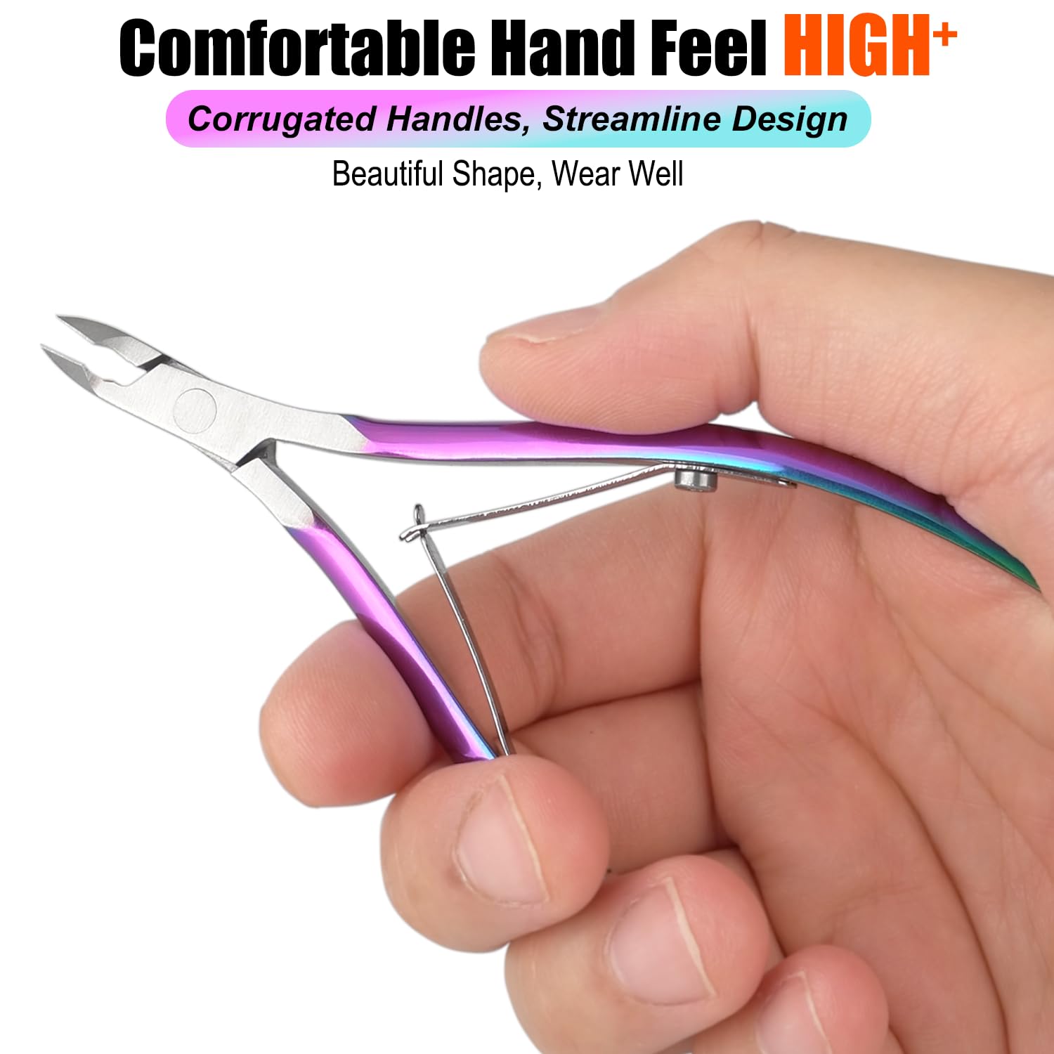 LePinko nail care tools in metal travel case