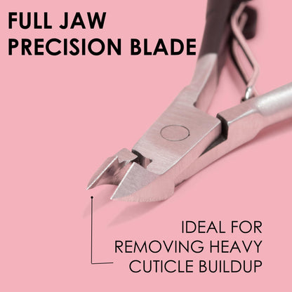 High quality stainless steel finish on Japonesque cuticle nipper