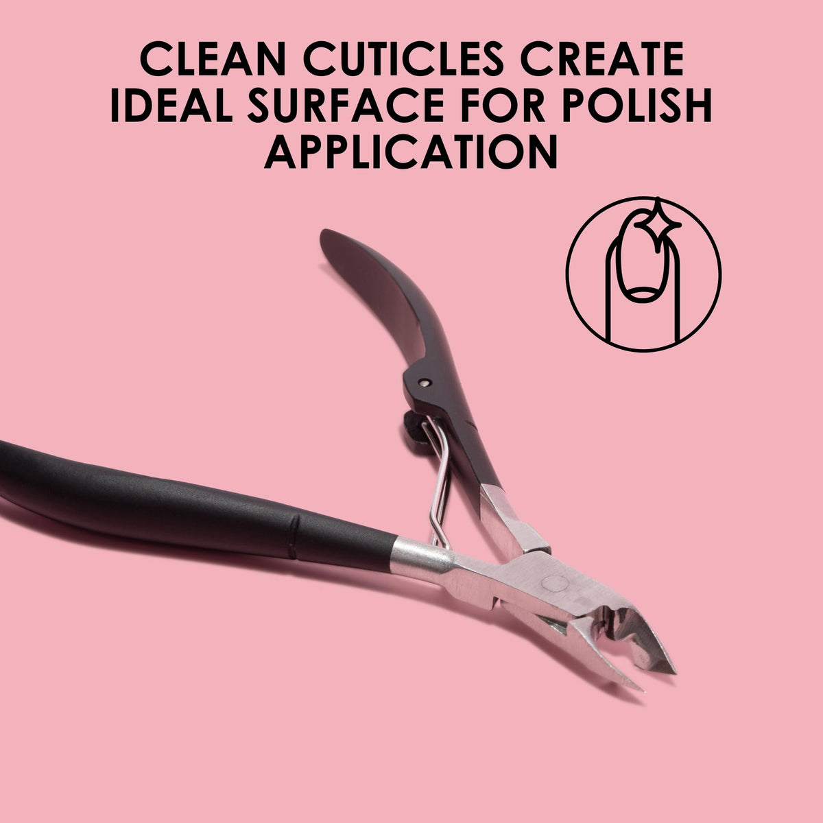 Japonesque cuticle nipper for professional manicure maintenance