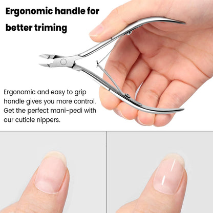 Japior cuticle nipper set for fingernails and toenails