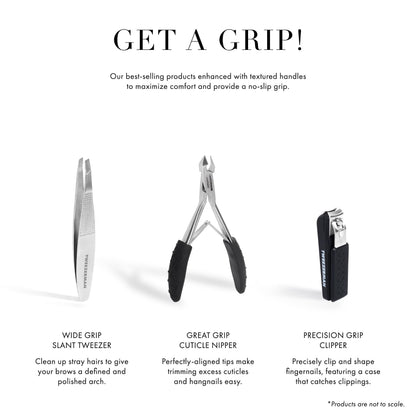 Full packaging view of authentic Tweezerman cuticle nipper imported from the United States for Rudra Retails