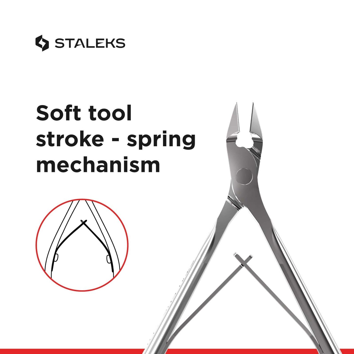 Professional manicure tool Staleks Classic NC-10-8 display