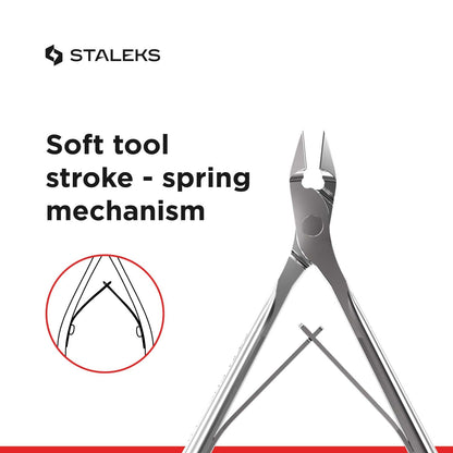 Professional manicure tool Staleks Classic NC-10-8 display