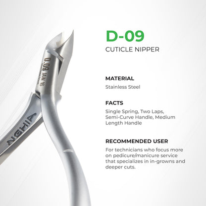 Ergonomic handle design of Nghia stainless steel nipper