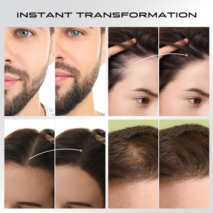 Premium imported hair thickening powder safe for men and women suffering from hair loss