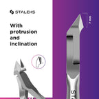 Professional cuticle nipper joint and spring mechanism