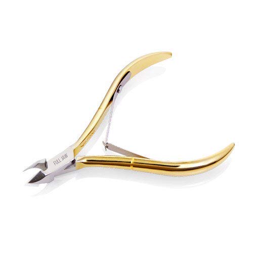 Ergonomic handle of Nghia hard steel C-118 cuticle nipper for manicure