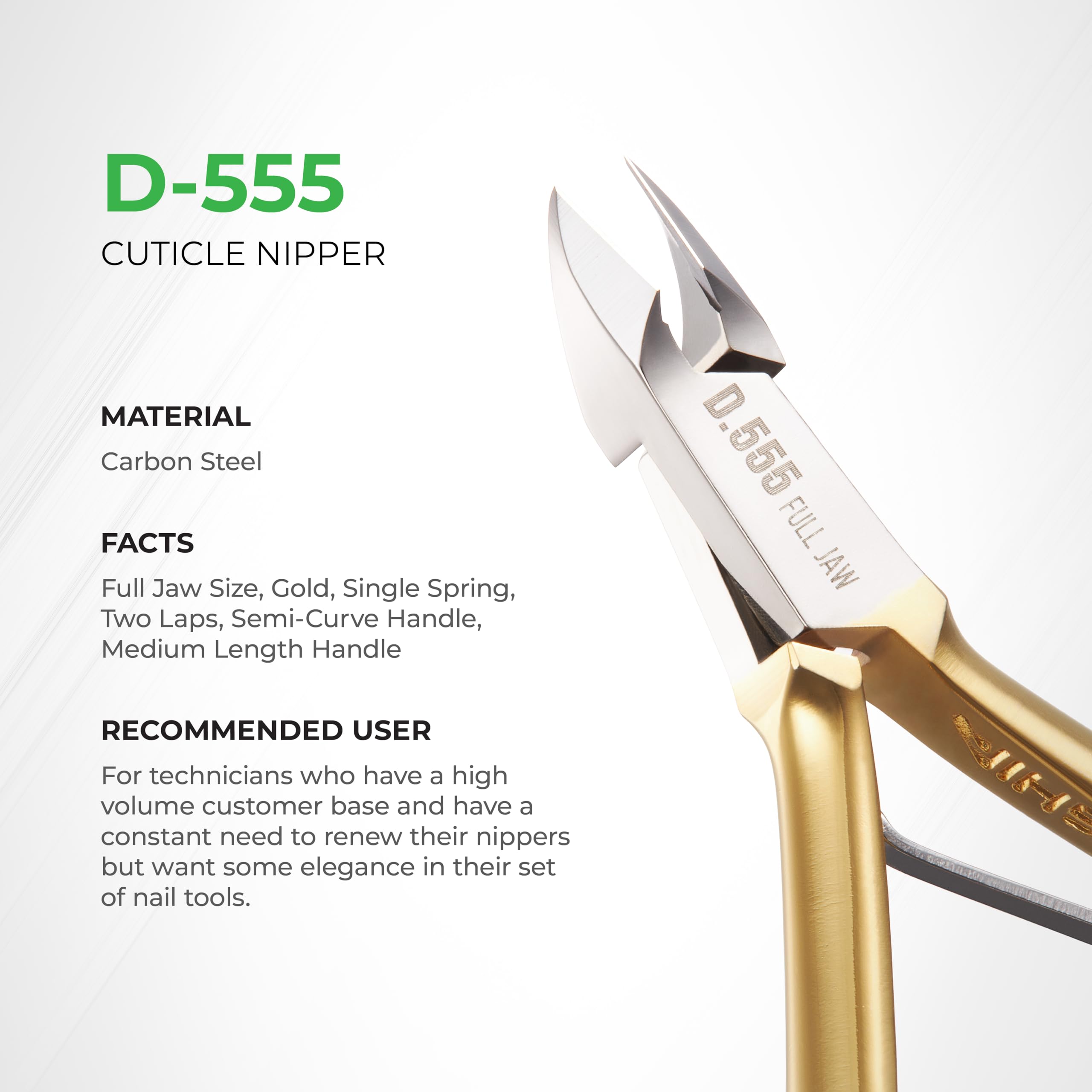 Kem Nghia D-555 professional manicure nipper tool