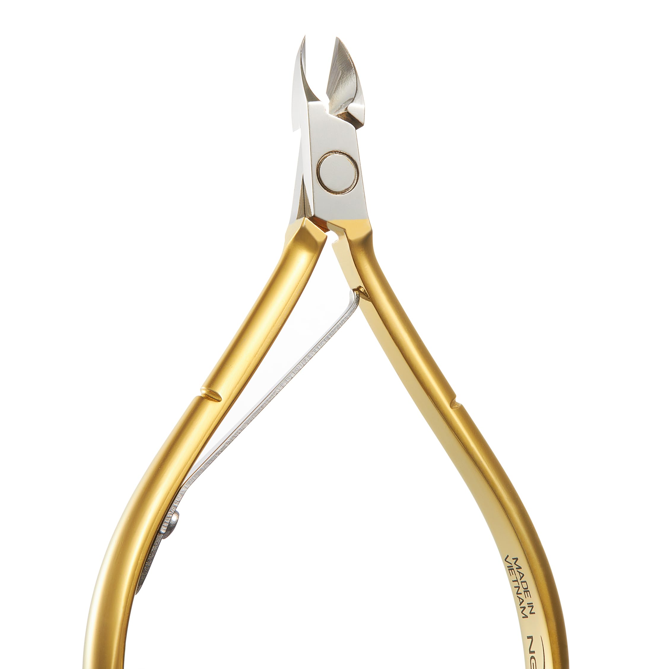 Kem Nghia D-555 cuticle nipper packaging and tool