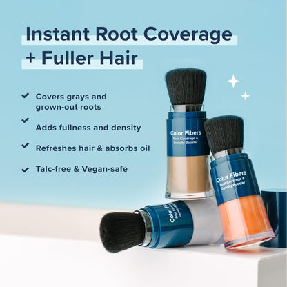 Truhair Root Touch Up Hair Color bottle with built-in brush applicator cap.