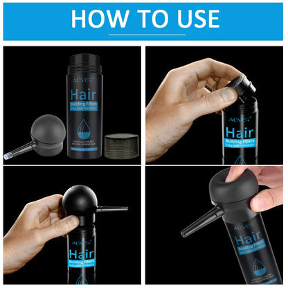 Authentic USA imported Splat hair fibers kit with included spray nozzle.