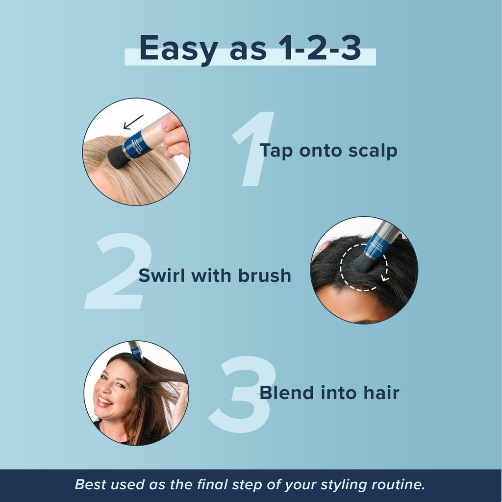 Side profile of Truhair color fibers bottle with adjustable sleeve control