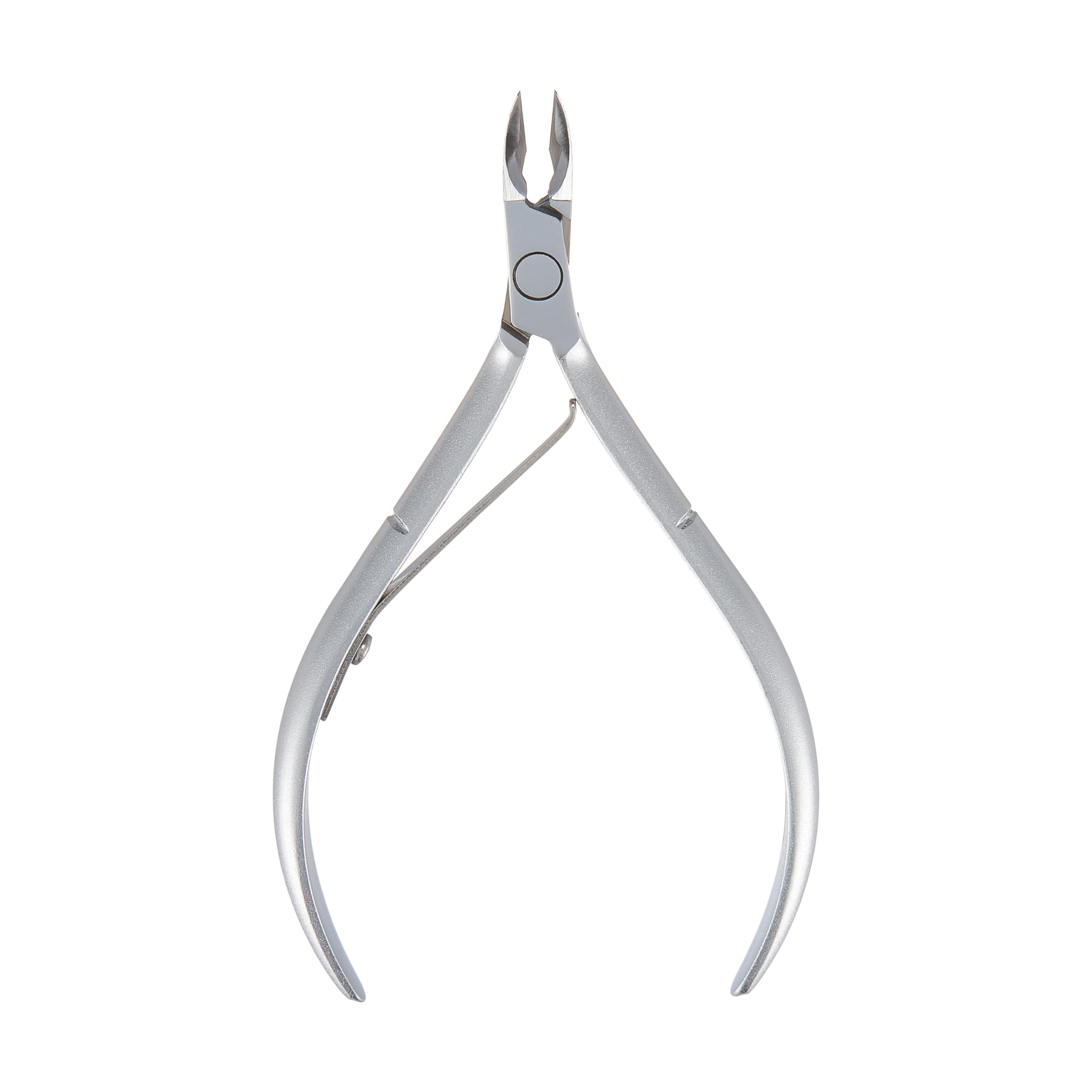 Professional Nghia nail tech nipper held in hand