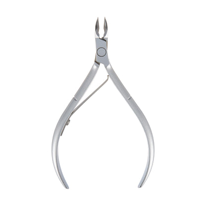 Professional Nghia nail tech nipper held in hand