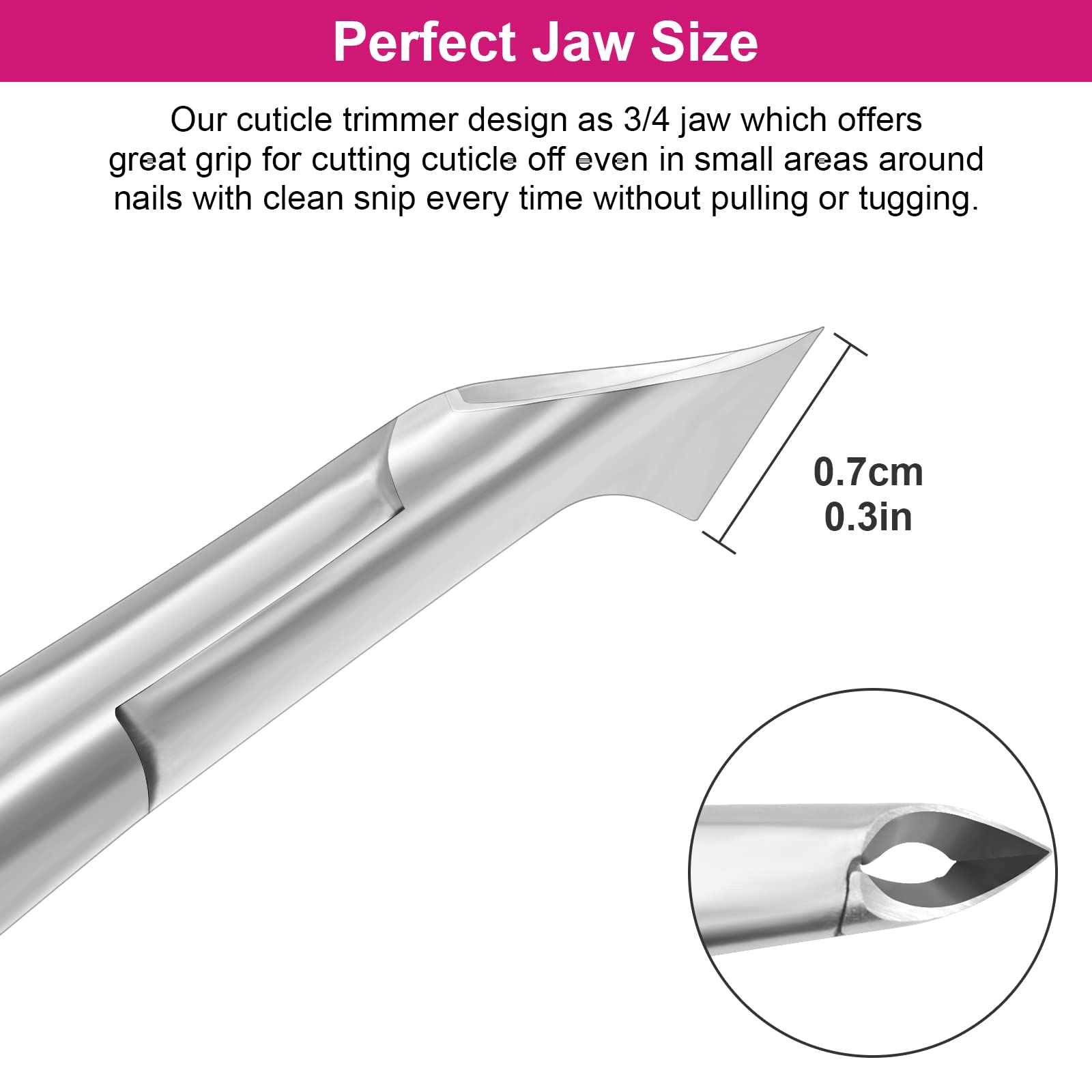CGBE rose cuticle trimmer in packaging