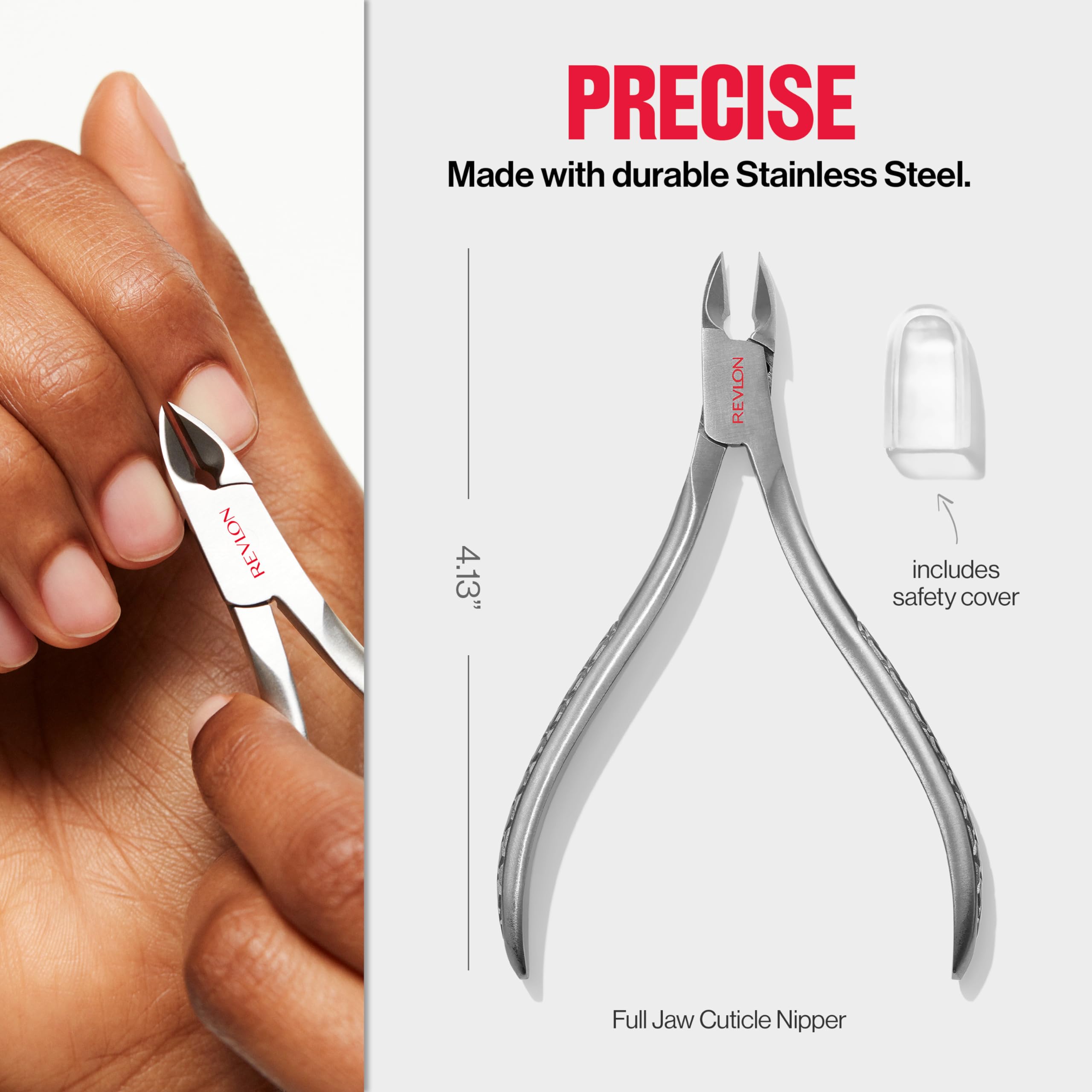 Authentic Revlon imported cuticle trimmer tool for home manicures