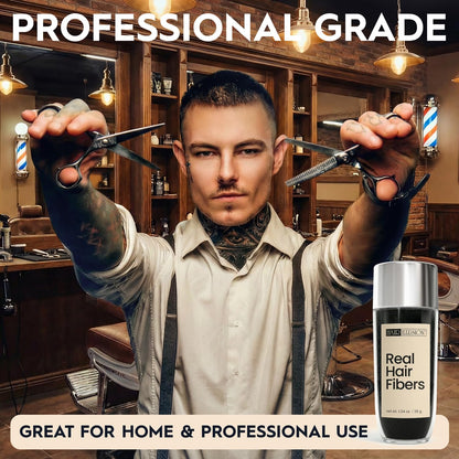 Imported Hair Illusion thickening kit packaging details highlighting the usage instructions