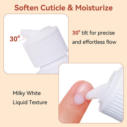 Makartt 120 milliliters cuticle remover liquid bottle
