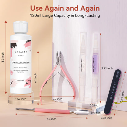 Makartt professional nail file for shaping and grooming