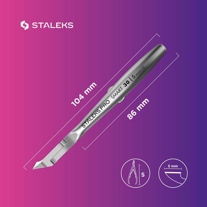 Professional manicure instrument in packaging