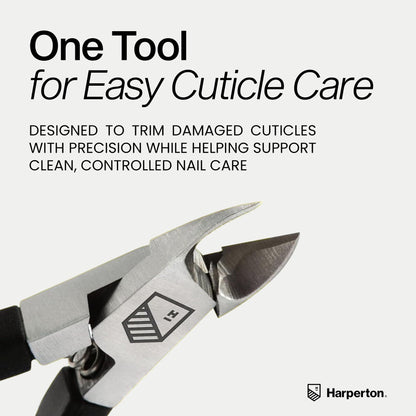 Close up of Harperton surgical-grade stainless steel blade