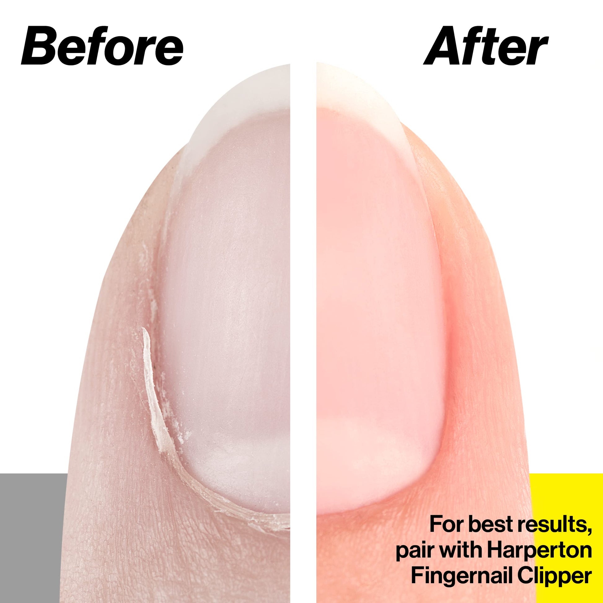 Detailed view of Harperton cuticle trimmer rubber handle grip