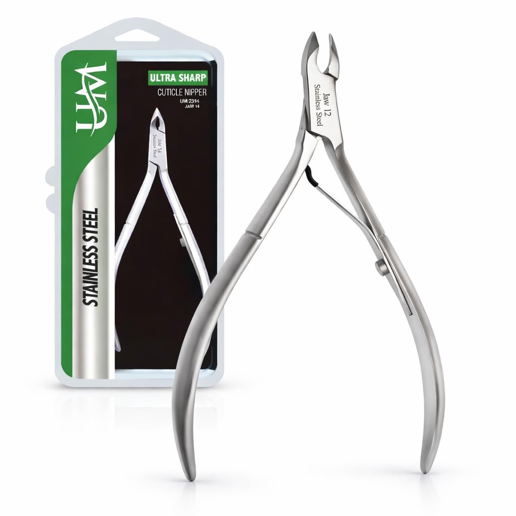 Travel-friendly cuticle trimmer for home nail care routine