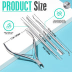 Fandamei stainless steel cuticle nipper close up