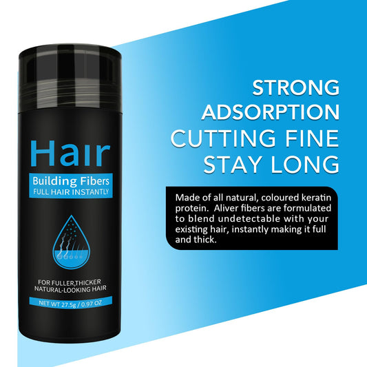 Find Back hair thickening powder before and after visual on scalp bald spots