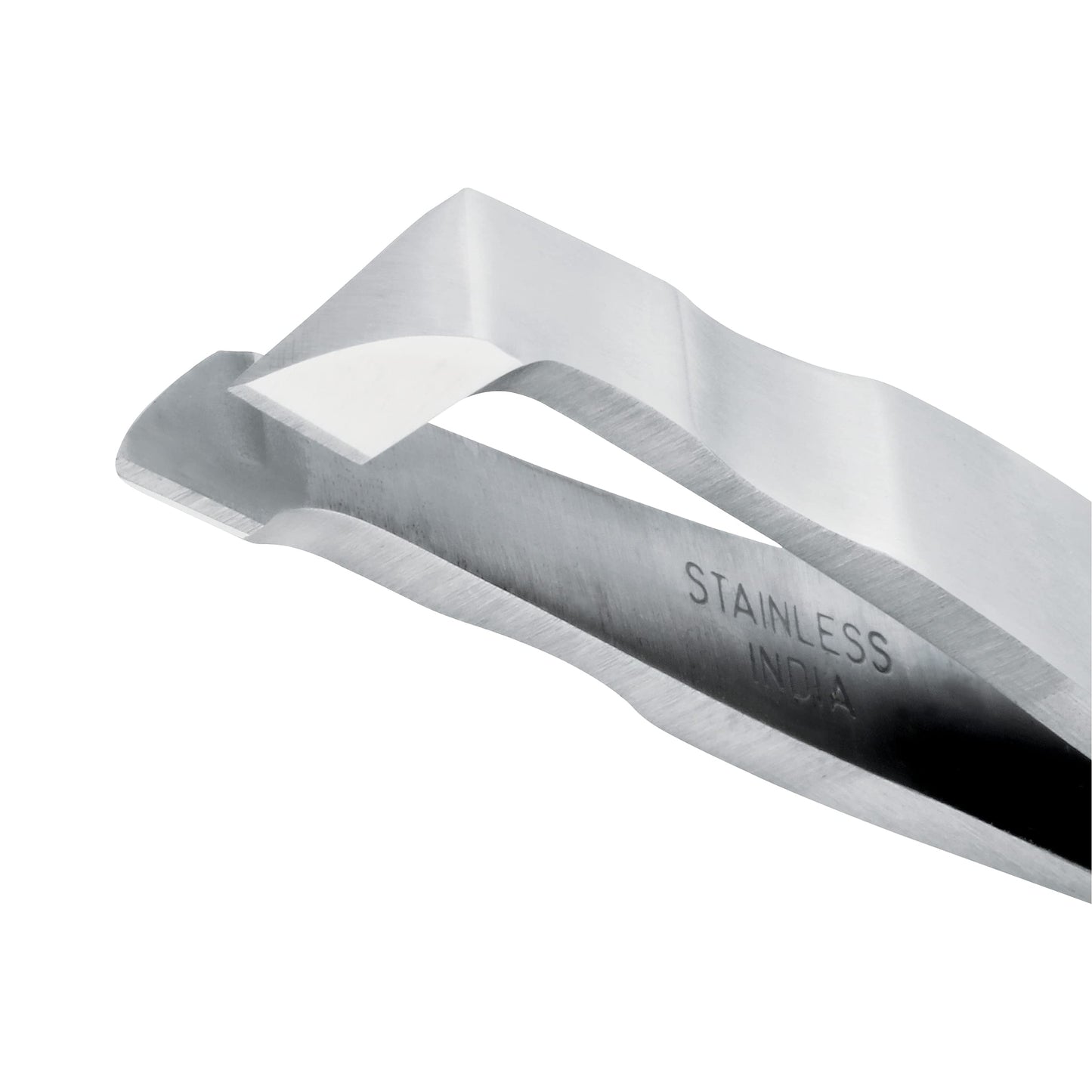 Tweezerman squeeze and snip nipper ergonomic handle design