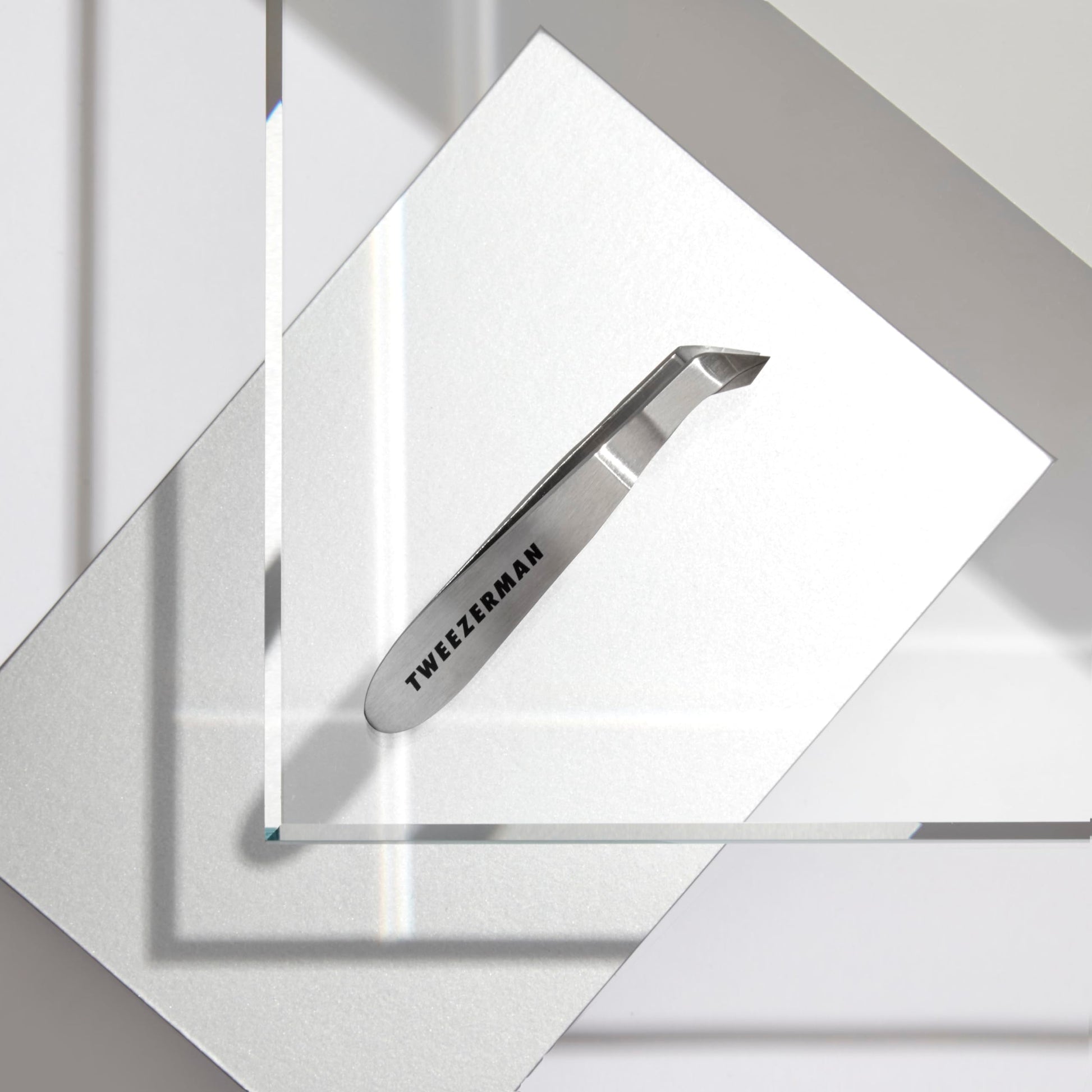 Tweezerman stainless steel nipper on white background