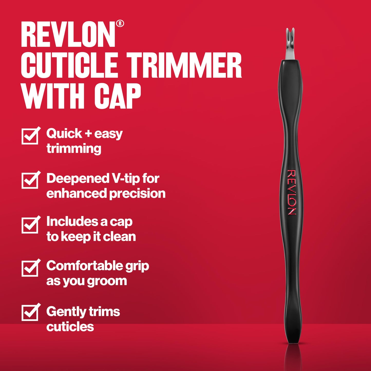 Revlon nail care tool with protective cap removed