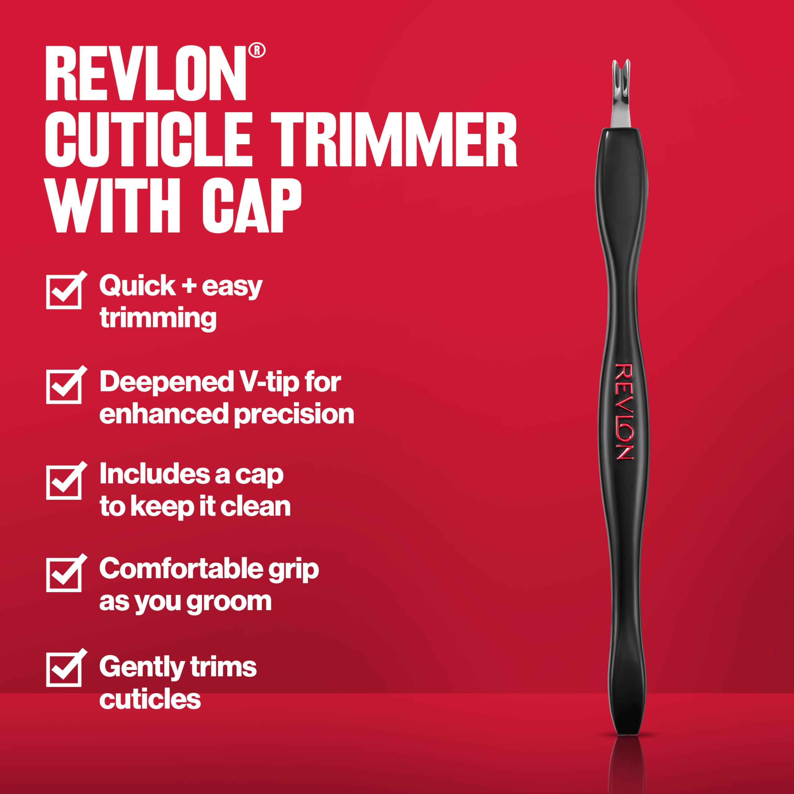 Revlon nail care tool with protective cap removed