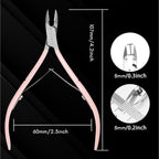 Makartt precise nail care trimmer removing dead skin and hangnails from nail bed