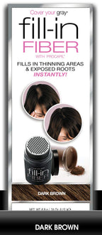 Cover Your Gray hair powder container side profile and label details