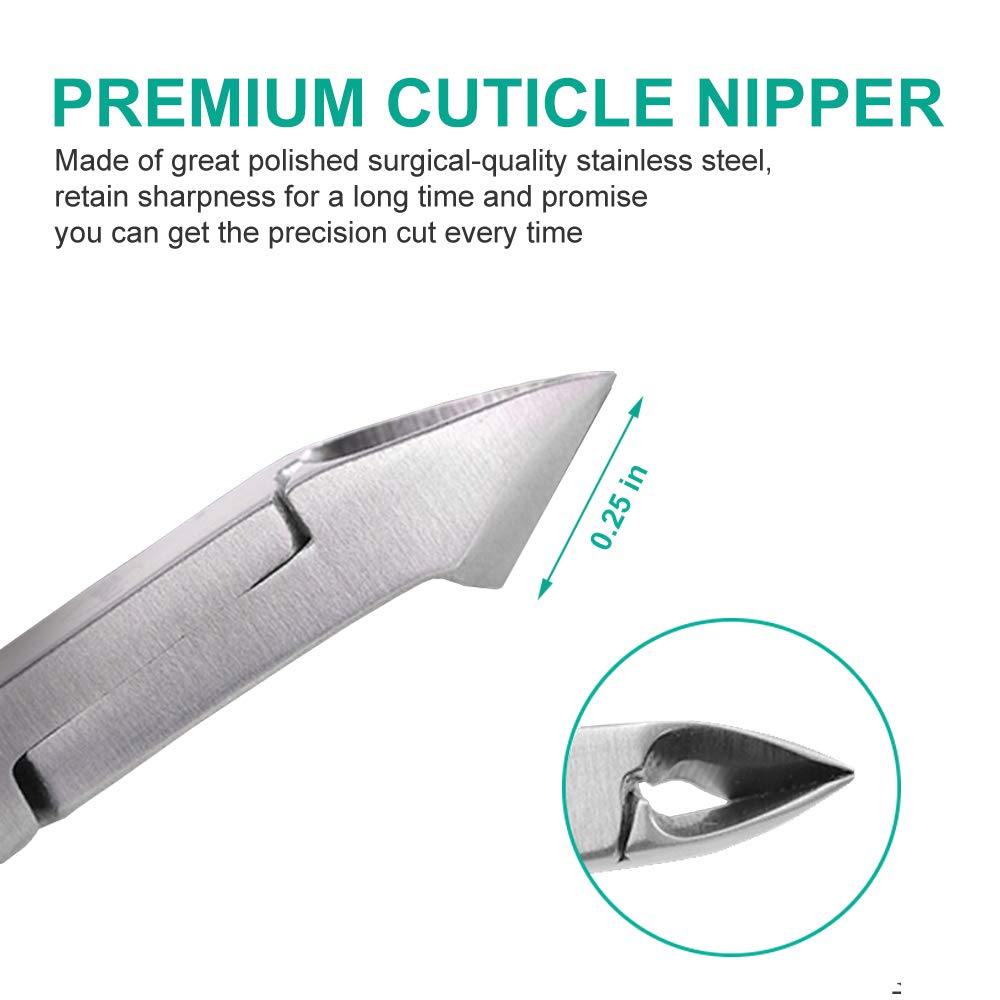 Close up of Ivon cuticle trimmer 1/2 jaw blade